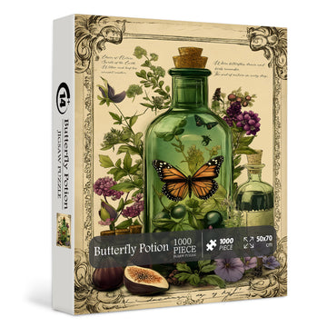Butterfly Trankpuzzel -Puzzle 1000 Stücke